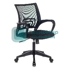 Кресло Бюрократ CH-695N/BLACK черный, сетка, 120 кг, механизм качания