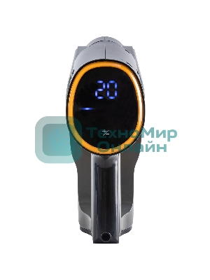 Пылесос вертикальный SUPRA VCS-5082 черный/серый, питание от аккумулятора, 300 Вт, уборка сухая, пылесборник 1 л