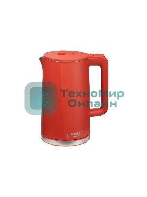 Чайник электрический Energy E-208 1.7 л красный, двойной корпус