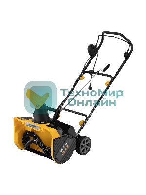 Электрическая снегоуборочная машина Denzel ESB-460-M, 1.8 кВт, металлический шнек, LED фара