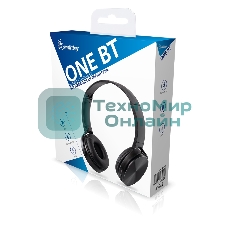 Беспроводные/проводные наушники Smartbuy One SBH921 черный, полноразмерные, Bluetooth + Jack 3.5 мм, складная конструкция, до 8 ч