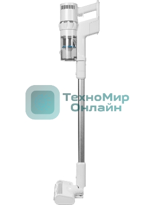 Пылесос вертикальный Haier HVC250 белый, питание от аккумулятора, 250 Вт, уборка сухая, пылесборник 0,5 л
