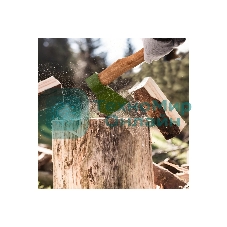 Топор кованный Сибртех, в сборе, 1400/1750 г, деревянное топорище, 500 мм, Б4