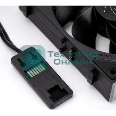 Кулер для корпуса Thermalright TL-M12QR Reverse (124x120x25mm, 4-pin PWM, ARGB, 47.6CFM, 23.2dBA, 1500RPM, черный)