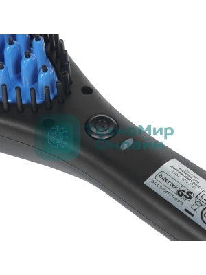 Расческа-выпрямитель для волос Atlanta ATH-6725 синий, 200 °C, 1 режим