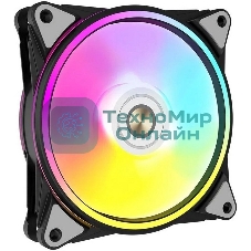 Вентилятор для корпуса Alseye HALO PRO B-P черный, 120 мм, 2100 об/мин, 26 дБ, 4 pin