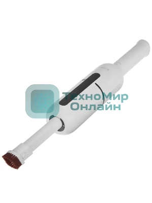 Пылесос вертикальный Deerma VC55 белый, питание от аккумулятора, 130 Вт, уборка сухая, пылесборник 0.3 л, работа от АКБ max 20 мин