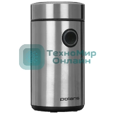 Кофемолка Polaris PCG-2016 200вт, 50гр. нержавеющая сталь
