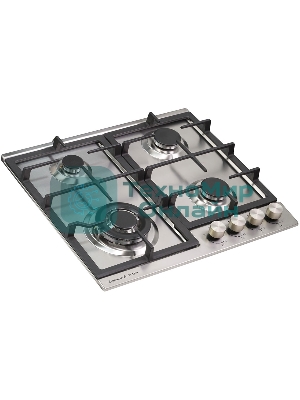 Газовая варочная панель Zigmund & Shtain G 14.6 S независимая, нержавеющая сталь