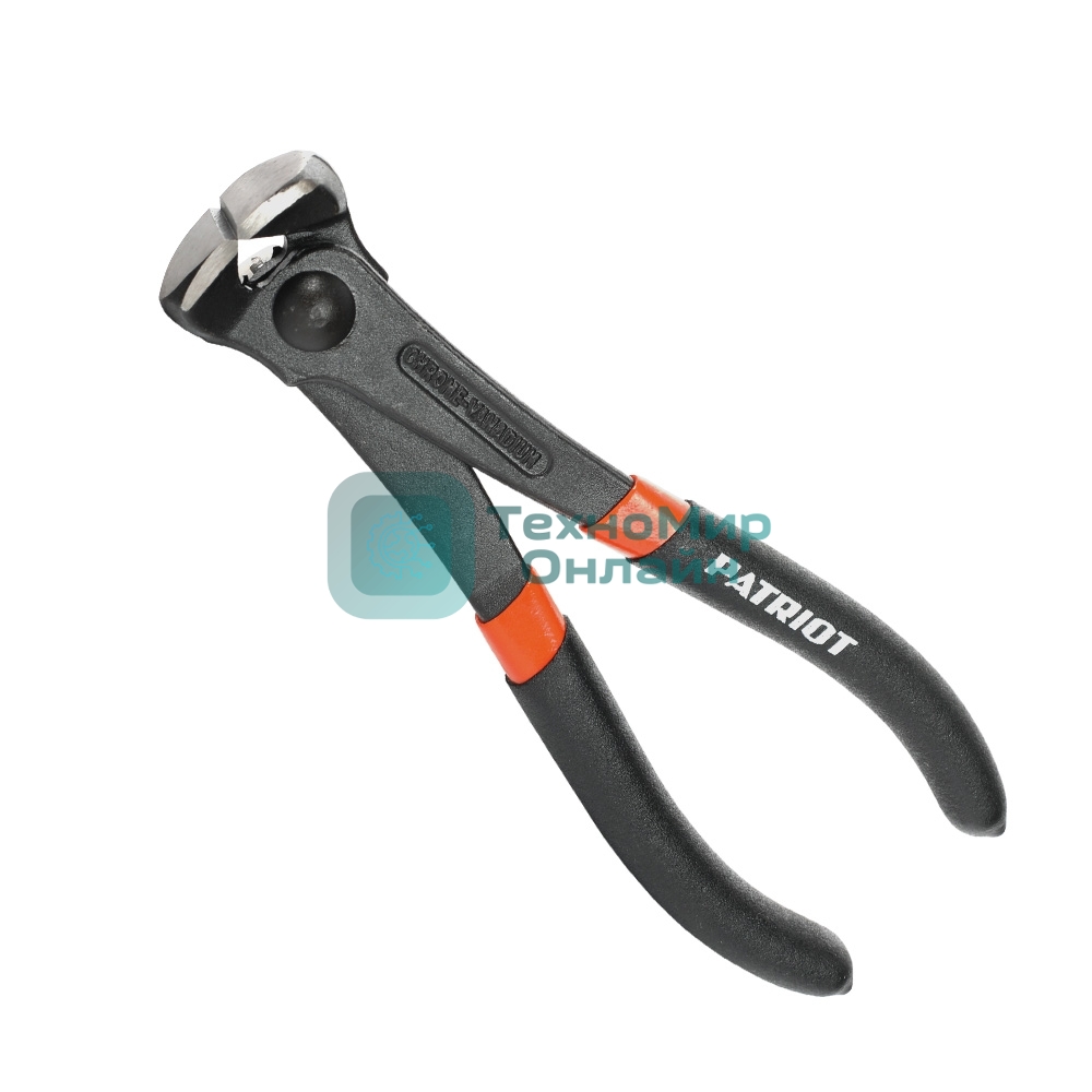Клещи торцевые PATRIOT ECP-160, обрезиненные рукоятки, 160мм