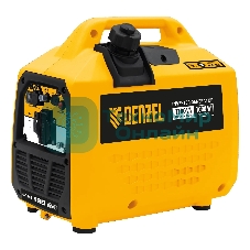 Генератор инверторный Denzel GS-1100iS, 1,1 кВт, 230 В, закрытый корпус, ручной старт