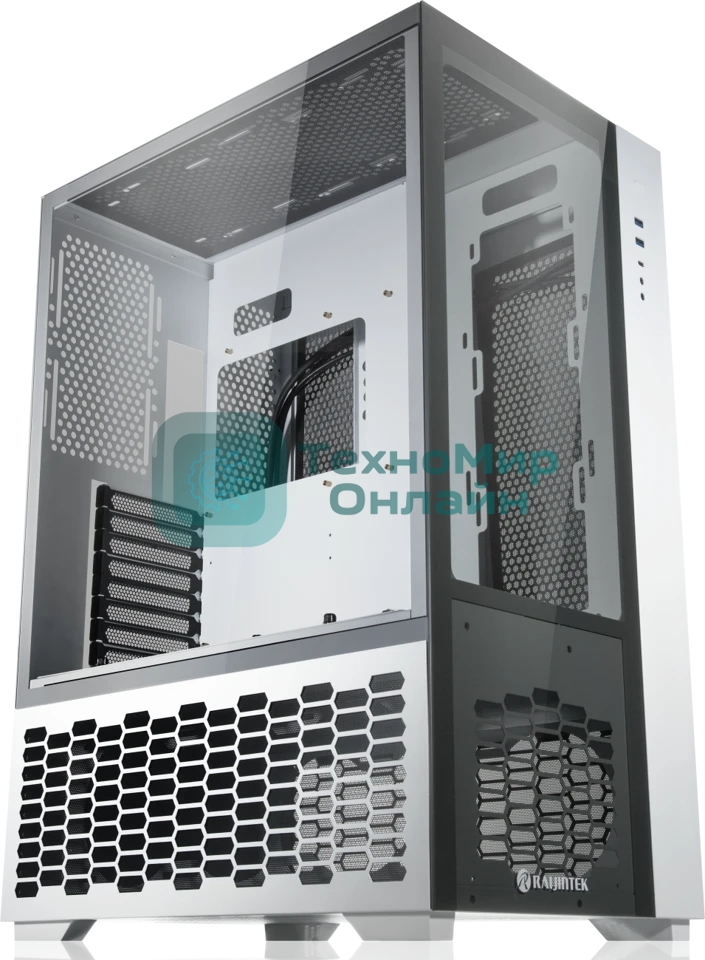 Компьютерный корпус Raijintek PAEAN PREMIUM белый 0R20B00209, Aluminum, ATX/MICRO ATX/MINI-ITX, USB 3.0x2, Type Cx1, HD Audiox1
