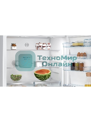 Холодильник Bosch KGP86FWC0N белый двухкамерный 422/202л морозилка снизу, No Frost