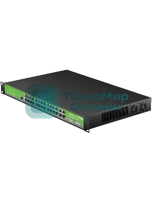 Коммутатор Digma DSW724G-4C-R, 24×1 Гбит/с + 4×1 Гбит/с Combo, управляемый