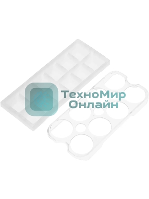 Холодильник Hyundai CT10021H белый двухкамерный 60/25л морозилка сверху