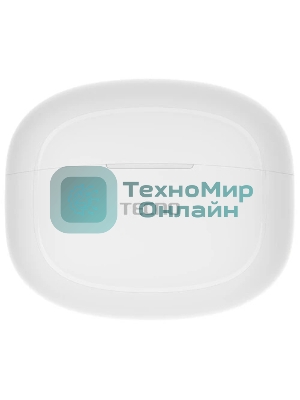 Наушники TWS Tecno Buds 4 Air белый, внутриканальные, Bluetooth, до 6 ч