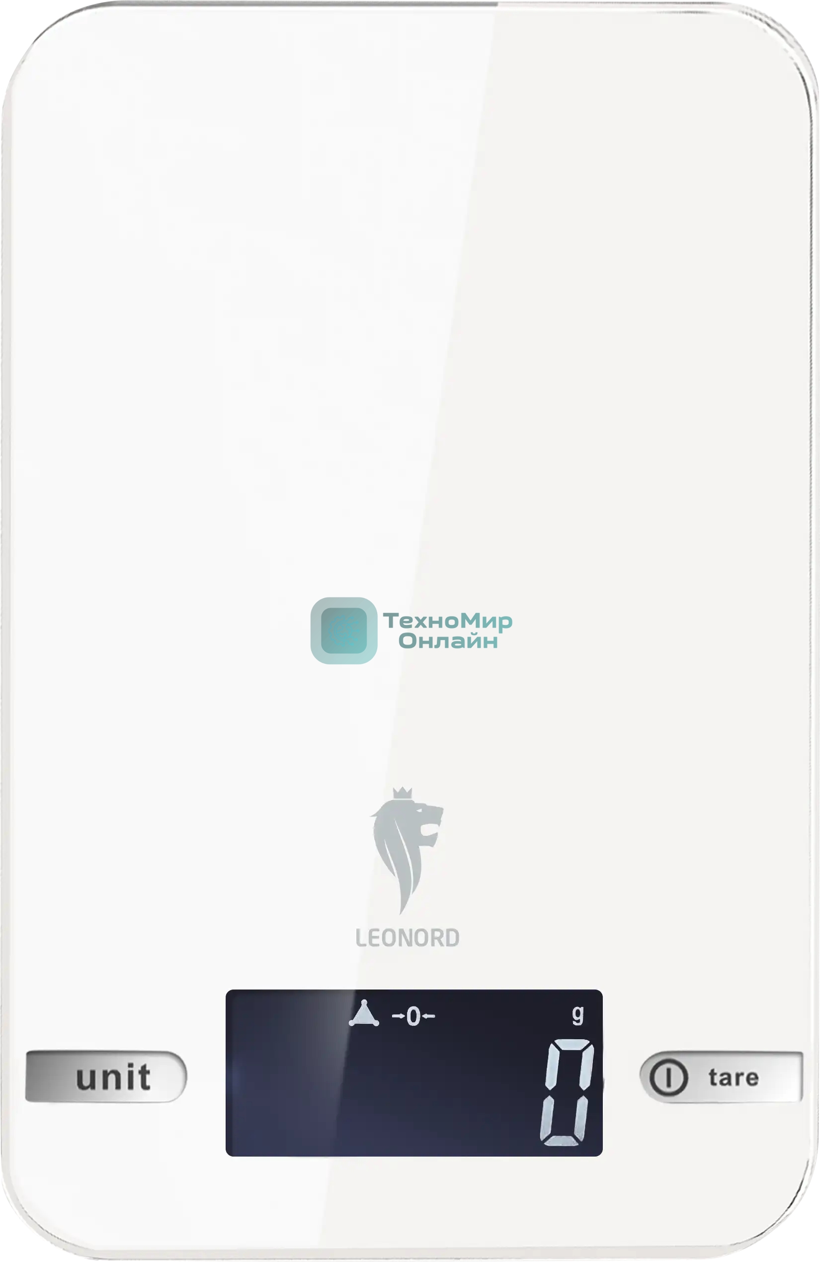 Весы кухонные электронные LEONORD LE-17703, белый