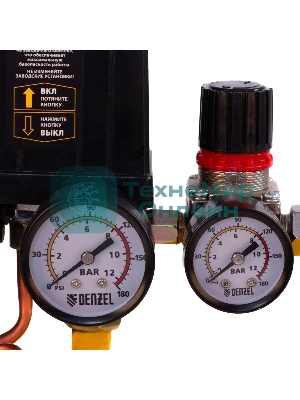 Компрессор воздушный Denzel DK1500/24,Х-PRO (58063) 1,5 кВт, 230 л/мин, 24 л