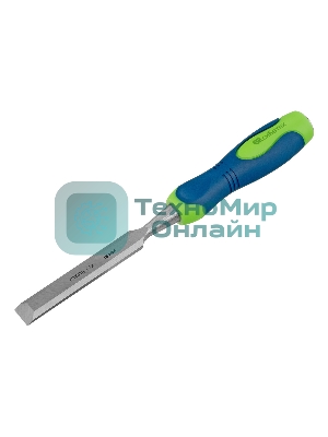 Долото-стамеска Сибртех, 16 мм, двухкомпонентная рукоятка