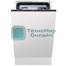 Встраиваемая посудомоечная машина Maunfeld MLP-08IM, черный, 44.8 см, 10 компл., 47 дБ, класс A++