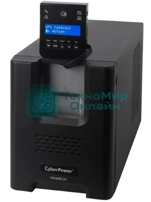 Источник бесперебойного питания CyberPower PR 1000LCD /1000ВА / 900Вт / 8 х IEC 320 C13