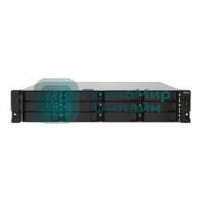 Сетевое хранилище без дисков SMB QNAP TS-1232PXU-RP-4G 12-Bay quad-core 64-bit AL324 1.7 GHz rackmount NAS with 250W redundant PSU, 4Gb DDR4 UDIMM RAM (max 1x16GB), SATA 6Gb/s, 2x 10GbE SFP+ LAN, 2x2.5 GbE LAN, 1x PCIe Gen2 x2 slot. W/o RAIL-B02
