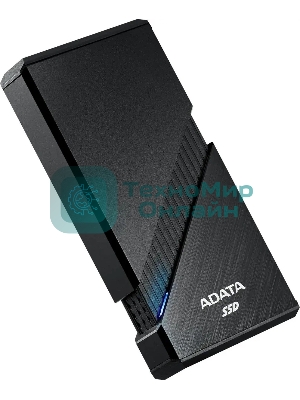 Внешний SSD ADATA SE920, 4TB, USB 4 Type-C, R/W 3800/3700, черный