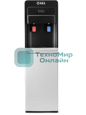 Кулер AEL LD-AEL-805a напольный электронный черный/белый