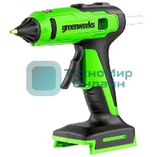 Пистолет клеевой аккумуляторный GreenWorks G24GLG, 24V, 11 мм, без АКБ и ЗУ (3502207)