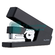 Степлер Deli ENS081BLACK Nusign 24/6 26/6 (25листов) черный 100скоб коробка