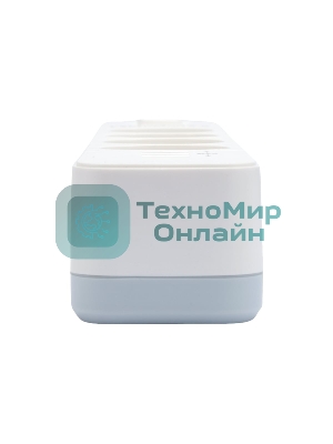 Сетевой фильтр Гарнизон 2.0 Мультипорт EPS-4-U3-W-2, 4 р, 10А, 3xUSB, 2 м, ур.защиты 2+, белый, пакет