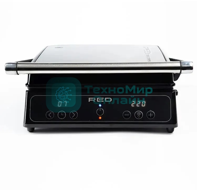 Гриль электрический Red Solution SteakPRO RGM-M809 2000Вт черный