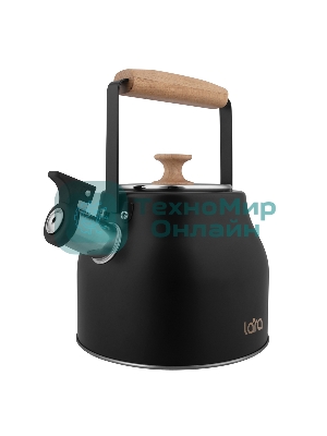 Чайник для плиты LARA LR00-87 2,3 л нержавеющая сталь