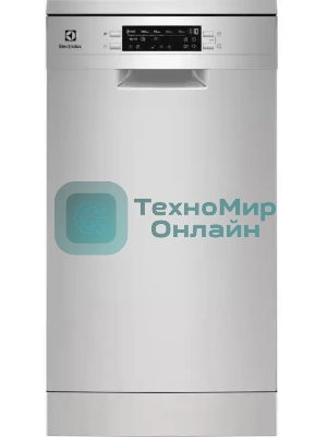 Посудомоечная машина Electrolux ESA63200SX, серебристый, 44.6 см, 10 компл., сушка конденсационная, 46 дБ, класс E