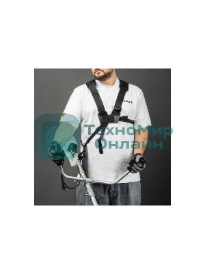 Триммер бензиновый Kranz KR-52, 52см3, 3 л.с, разборная штанга