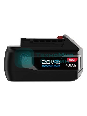 Набор аккумулятор и зарядное устройство Deli DE-CM20A4E (2АКБ 20V 4А*ч + ЗУ 2A, 20V)