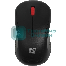 Мышь беспроводная Defender Bit MB-205 черный, 1200 dpi, радиоканал, USB, кнопки - 3