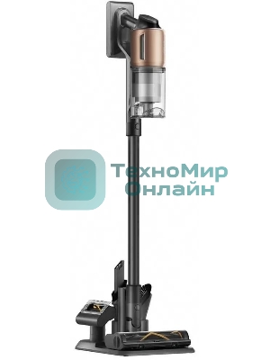 Пылесос вертикальный Dreame Z20 AquaCycle черный/бронзовый, питание от аккумулятора, 250 Вт, уборка влажная/сухая, пылесборник 0.6 л