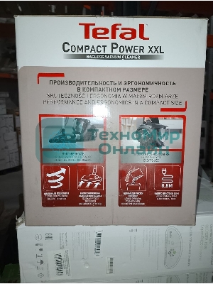 (Поврежденная упаковка) Безмешковый пылесос TEFAL TW4855EA