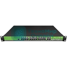 Коммутатор Digma DSW724G-4C-R, 24×1 Гбит/с + 4×1 Гбит/с Combo, управляемый