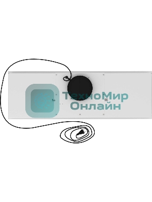 Вытяжка встраиваемая Elikor Cube 90П-1000-Э4Д белый, 90 см, 1000 куб. м/ч, 69 дБ