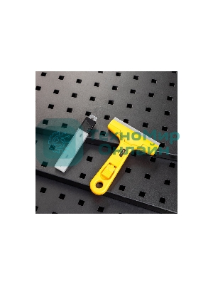 Скребок Deli EDL4723 145мм + 10 лезвий Ширина лезвия: 18 мм. Толщина лезвия: 0,5 мм. Высокопрочный пластик ручки. Лезвие из сплава.