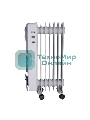 Обогреватель масляный Ресанта ОМ-7НВ (7секций) белый, 1900 Вт, 19 м2, термостат 67/3/10