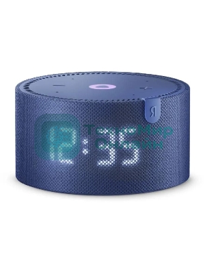 Умная колонка Яндекс Станция Мини, 10Вт, с голосовым ассистентом Алиса на YaGPT, с LED-часами, синий