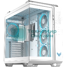 Компьютерный корпус ASUS TUF GAMING GT502 HORIZON TG ARGb белый