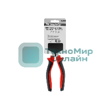 Длинногубцы прямые Matrix 17311, 200 мм, хром-ванадий, двухкомпонентные рукоятки