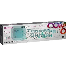 Комплект клавиатура+мышь Defender Cerrato C-978 беспроводной, USB, 1600 DPI, белый/голубой