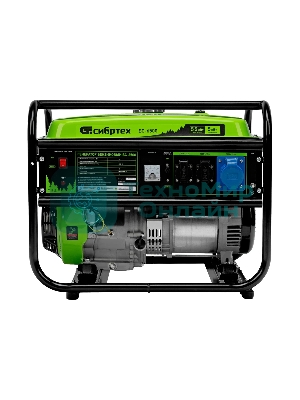 Электрогенератор бензиновый Сибртех БС-6500, 5.5 кВт, 95 дБ, 71.5 кг
