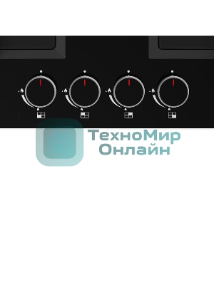 Газовая варочная панель LEX GVG 644 BBL, черный