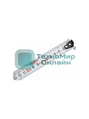Рулетка Gross 31125 Doppelhaken 8мx25 мм, двухсторонний зацеп, нейлон, двуст. шкала